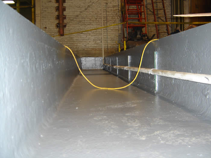 build concrete trench drain trench lining