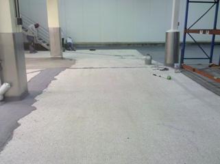 floor protection in powder food company