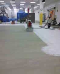 grinding concrete floor