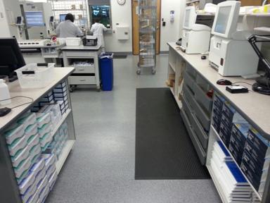 healthcare concrete floor coating