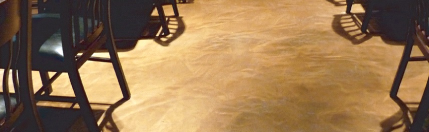 marbaleized concrete floor appearance