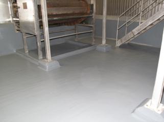 floor protection under food processing area